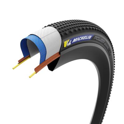 Michelin FALTREIFEN POWER GRAVEL V2 Comp MAGI-X 33-622 Schwarz TS TLR Produktbild 1