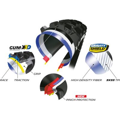 Michelin FALTREIFEN WILD ENDURO REAR Comp GUM-X3D GRAVITY SHIELD 61-584 Schwarz TLR Produktbild 1