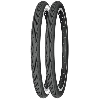 Michelin DRAHTREIFEN CITY'J ACCESS LINE 37-390 Schwarz/Wei&szlig; Produktbild 1