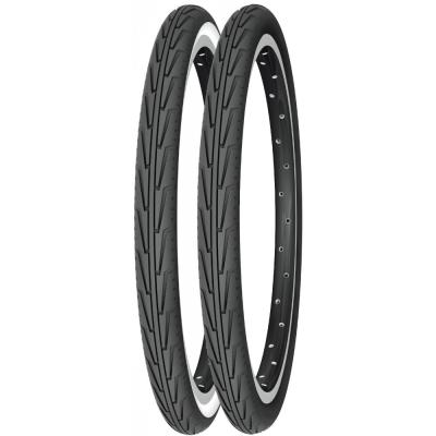 Michelin DRAHTREIFEN CITY'J ACCESS LINE 37-451 Schwarz/Wei&szlig; Produktbild 1