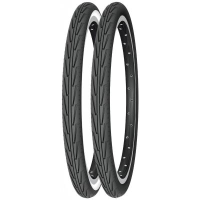 Michelin DRAHTREIFEN CITY'J ACCESS LINE 37-490 Schwarz/Wei&szlig; Produktbild 1