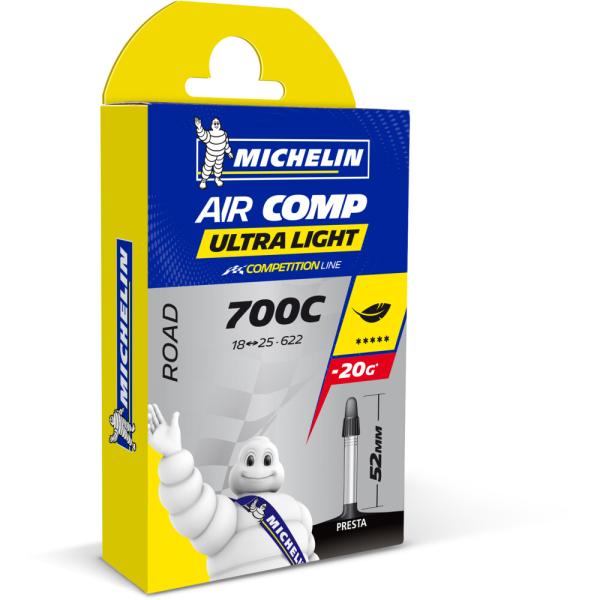 Michelin SCHLAUCH A1 AIRCOMP SV 18/23-622 52mm