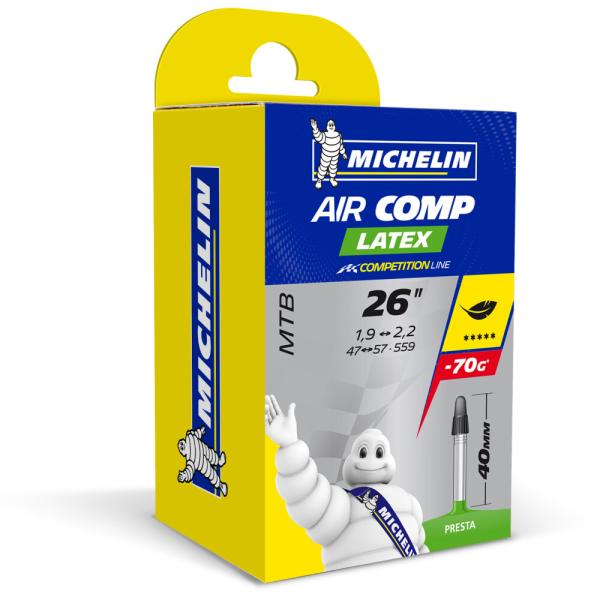 Michelin SCHLAUCH C4 AIRCOMP LATEX SV 47/57-559 40mm