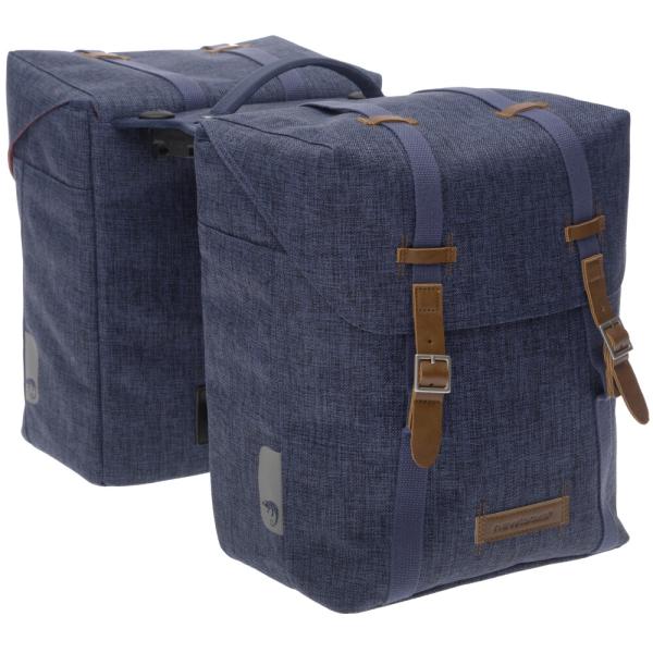 New Looxs Doppelpacktasche Mondi Double Cotton II Racktime Blue