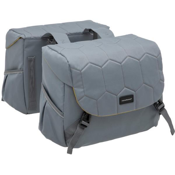 New Looxs Doppelpacktasche Mondi Joy Double Quilted Grey