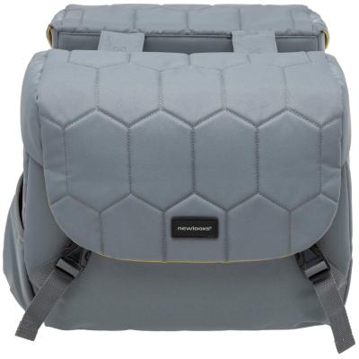 New Looxs Doppelpacktasche Mondi Joy Double Quilted Grey Produktbild 1