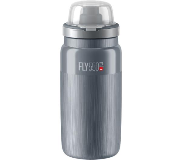 ELITE ELITE Trinkflasche Fly MTB Tex Grau 550 ml