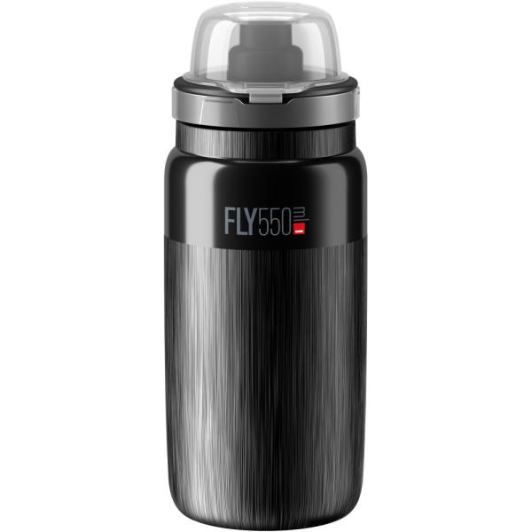 ELITE ELITE Trinkflasche Fly MTB Tex Schwarz 550 ml