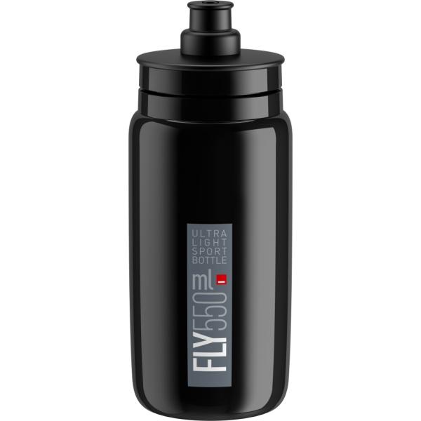 ELITE ELITE Trinkflasche Fly Schwarz-Grau 550 ml