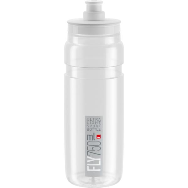 ELITE ELITE Trinkflasche Fly Transparent-Grau 750 ml