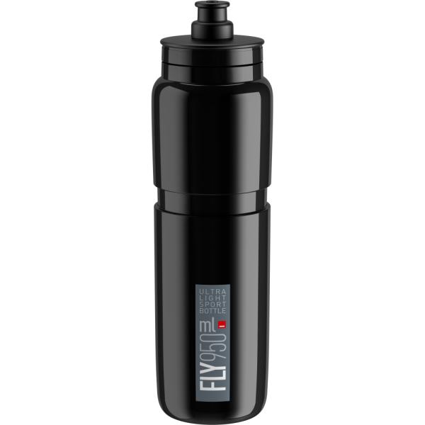 ELITE ELITE Trinkflasche Fly Schwarz-Grau 950 ml