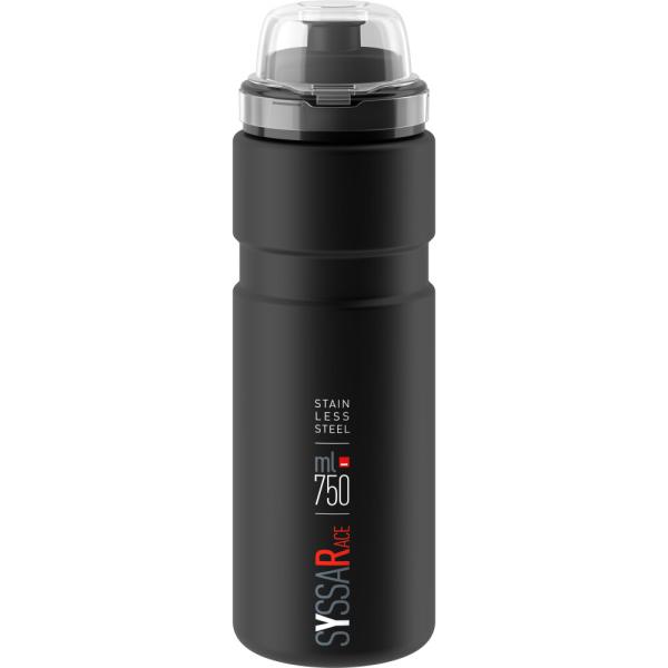 ELITE ELITE Trinkflasche Syssa Race Schwarz matt 750 ml
