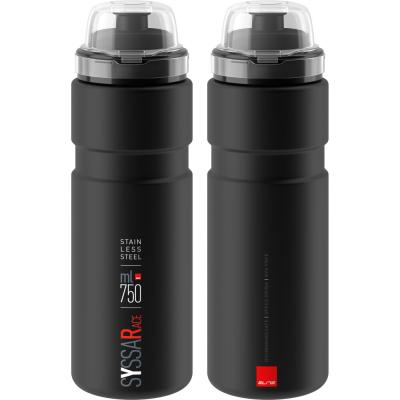 ELITE ELITE Trinkflasche Syssa Race Schwarz matt 750 ml Produktbild 1