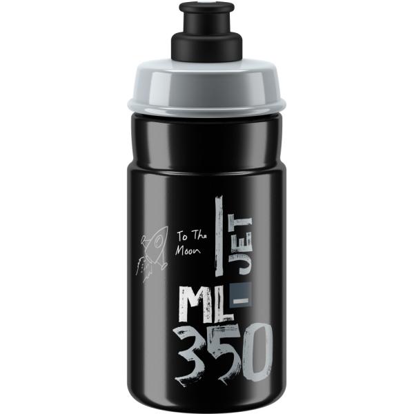 ELITE ELITE Trinkflasche Jet Schwarz-Grau 350 ml