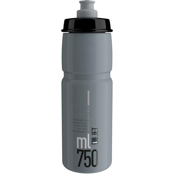 ELITE ELITE Trinkflasche Jet Grau-Schwarz 750 ml