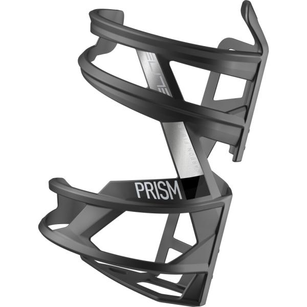 ELITE ELITE Flaschenhalter Prism Carbon Schwarz/Schwarz Matt