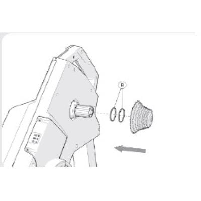 ELITE Spacer f&uuml;r Freilaufk&ouml;rper Direct Drive Trainer Produktbild 1