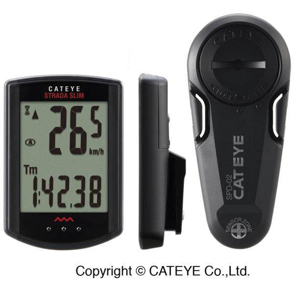 CATEYE CATEYE Fahrradcomputer Strada Schwarz