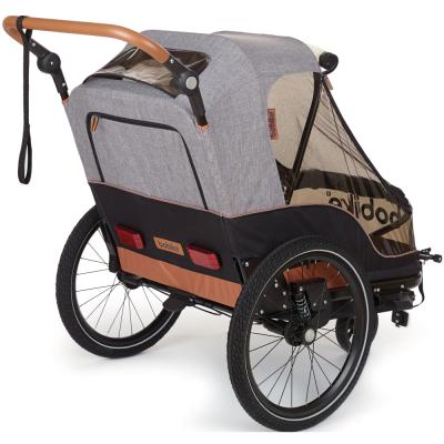 Bobike Bobike Kinderanh&auml;nger Trailer Moobe Grey Produktbild 1