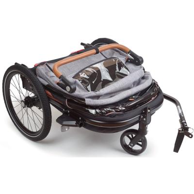 Bobike Bobike Kinderanh&auml;nger Trailer Moobe Grey Produktbild 3