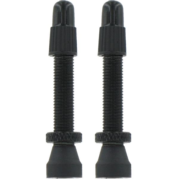 VAR 2 Stk. Tubeless-Ventil RP-44501 35 mm Schwarz
