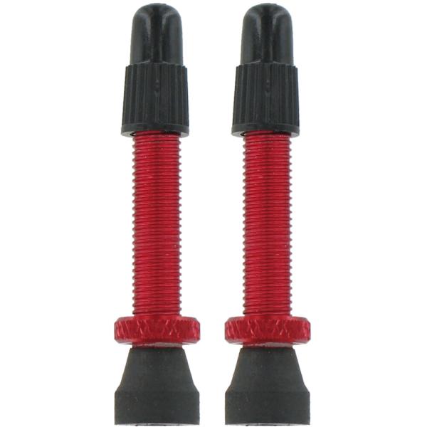 VAR 2 Stk. Tubeless-Ventil RP-44502 35 mm Rot