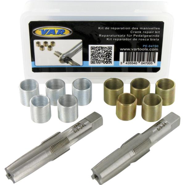 VAR Pedalgewinde-Reparatur-Kit PE-04700 5/8x24 tpi
