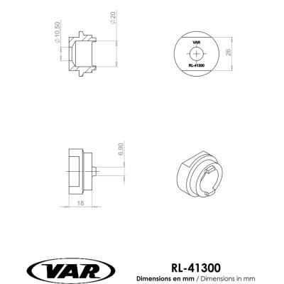VAR Freilaufk&ouml;rperabzieher RL-41300 f&uuml;r Suntour, Sachs Aris, Maillard 700 Produktbild 1