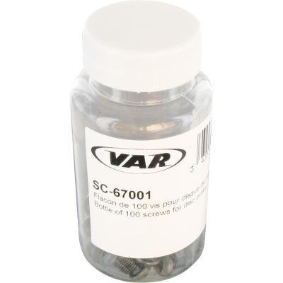 VAR 100 Stk. Bremsscheibenschrauben SC-6700x M5 x 12 mm Produktbild 1