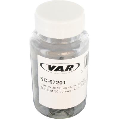 VAR 50 Stk. Zylinderkopfschrauben SC-67201 M6 x 20 mm Produktbild 1
