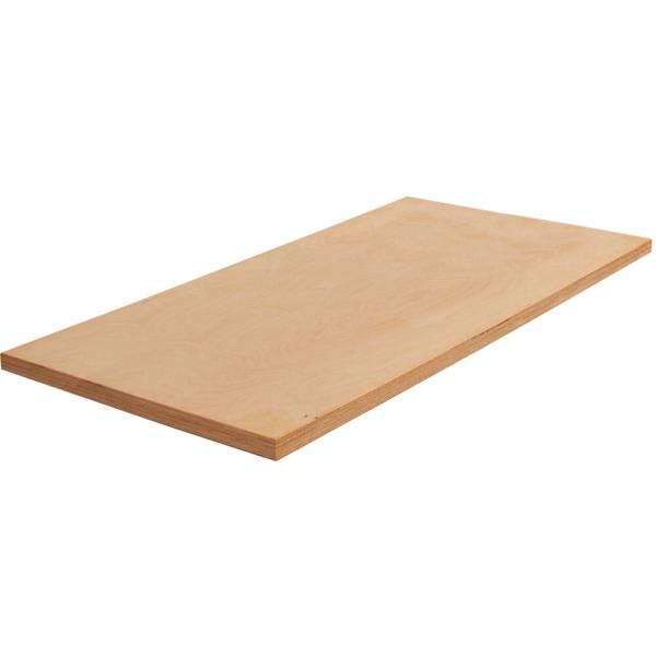 VAR Holz-Arbeitsplatte T69 2er MO-52286 1361 x 693 x 40 mm