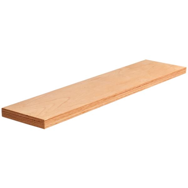 VAR Holz-Arbeitsplattenverl&auml;ngerung T69 Ecke MO-52288 865 x 230 x 40 mm