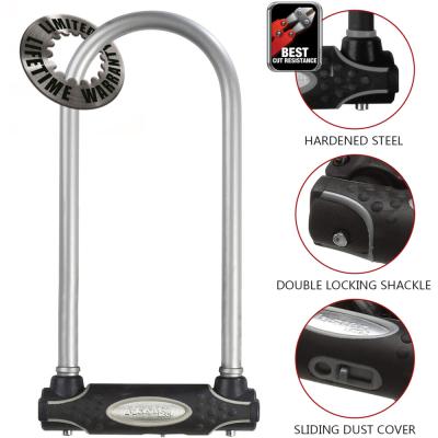 Master Lock B&uuml;gelschloss 8195LW Grau 13 mm x 280 mm x 110 mm Schl&uuml;ssel Produktbild 1