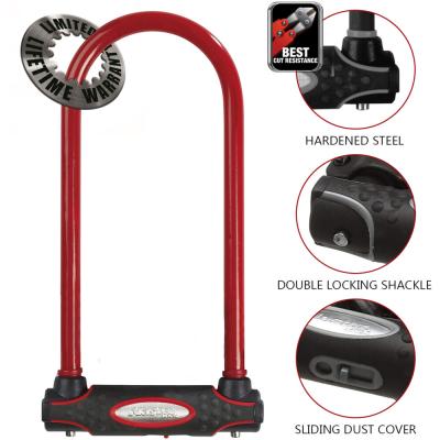 Master Lock B&uuml;gelschloss 8195LW Rot 13 mm x 280 mm x 110 mm Schl&uuml;ssel Produktbild 1