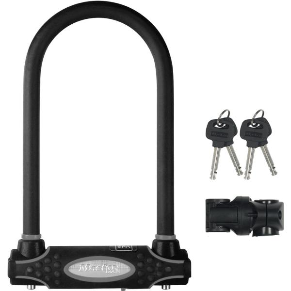 Master Lock B&uuml;gelschloss 8195 Schwarz 13 mm x 210 mm x 110 mm Schl&uuml;ssel