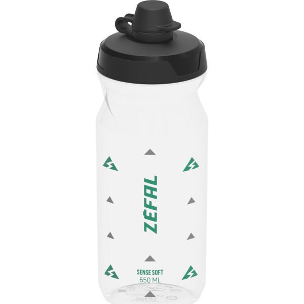 Z&eacute;fal Trinkflasche Sense Soft No-Mud Transparent 650 ml