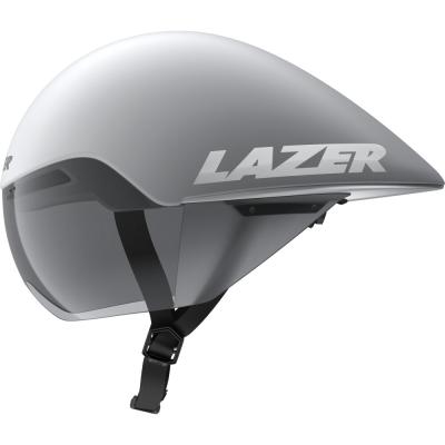 LAZER LAZER Helm Volante KinetiCore Triathlon/Zeitfahren Matte White Silver (M) 55-59 Produktbild 3