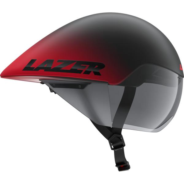 LAZER LAZER Helm Volante KinetiCore Triathlon/Zeitfahren Matte Black Red (S) 52-56 cm