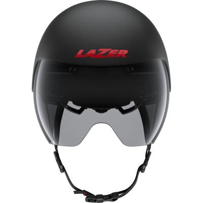 LAZER LAZER Helm Volante KinetiCore Triathlon/Zeitfahren Matte Black Red (S) 52-56 cm Produktbild 1