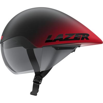 LAZER LAZER Helm Volante KinetiCore Triathlon/Zeitfahren Matte Black Red (S) 52-56 cm Produktbild 3