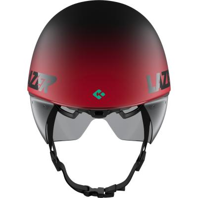 LAZER LAZER Helm Volante KinetiCore Triathlon/Zeitfahren Matte Black Red (M) 55-59 cm Produktbild 2