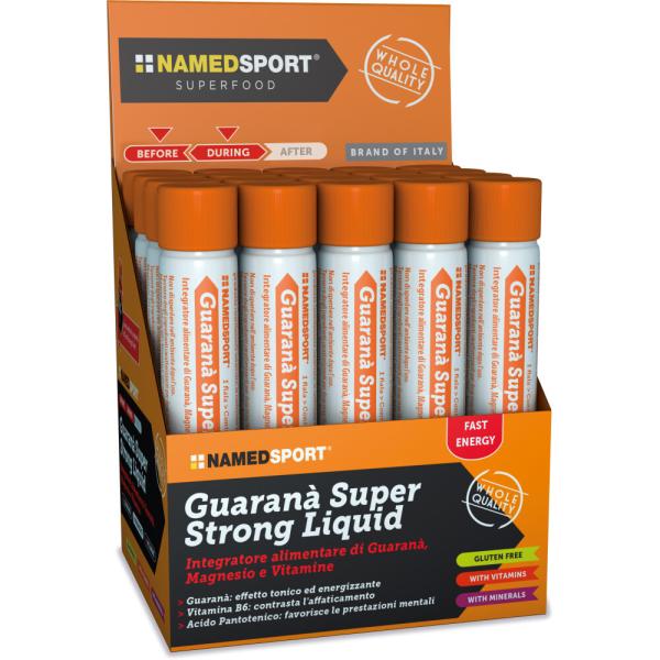 NAMEDSPORT NAMEDSPORT Energy Shot GUARANA SUPER STRONG LIQUID 20 x 25 ml