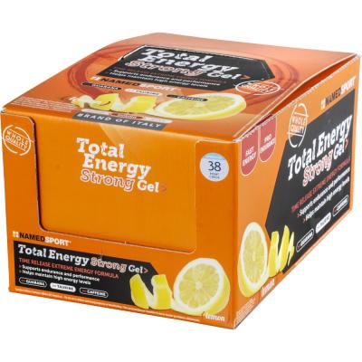 NAMEDSPORT NAMEDSPORT Energie-Gel TOTAL ENERGY STRONG GEL Zitrone 24 x 40 ml Produktbild 1