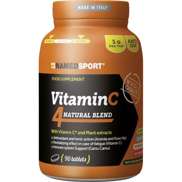 NAMEDSPORT NAMEDSPORT Vitamine VITAMIN C 4 NATURAL BLEND 90 St&uuml;ck Tabs