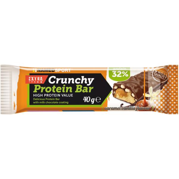 NAMEDSPORT NAMEDSPORT Proteinriegel CRUNCHY PROTEIN BAR Karamell Vanille 24 x 40 g