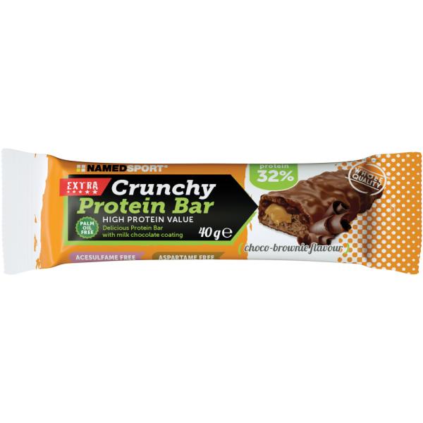 NAMEDSPORT NAMEDSPORT Proteinriegel CRUNCHY PROTEIN BAR Schokoladenbrownie 24 x 40 g