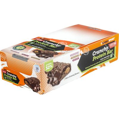 NAMEDSPORT NAMEDSPORT Proteinriegel CRUNCHY PROTEIN BAR Schokoladenbrownie 24 x 40 g Produktbild 1