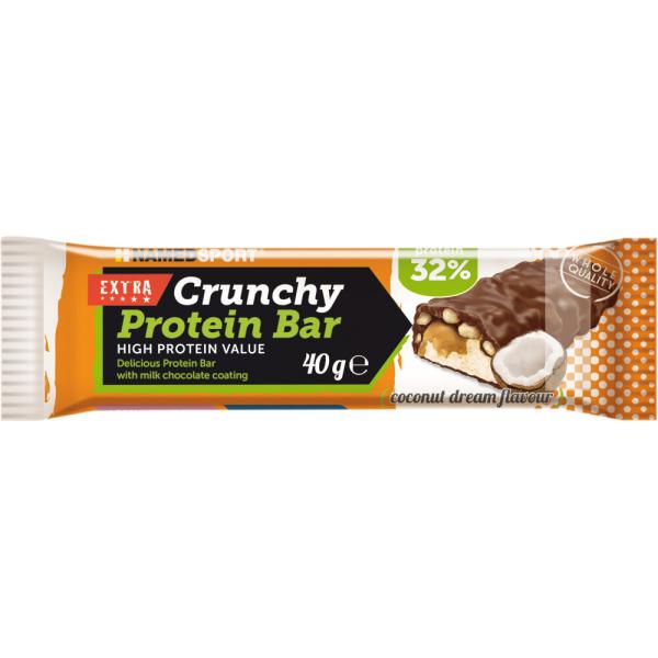 NAMEDSPORT NAMEDSPORT Proteinriegel CRUNCHY PROTEIN BAR Kokosnuss 24 x 40 g