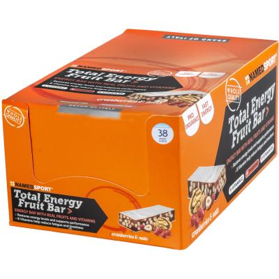 NAMEDSPORT NAMEDSPORT Energieriegel TOTAL ENERGY FRUIT BAR Cranberry Nuss 25 x 35 g Produktbild 1