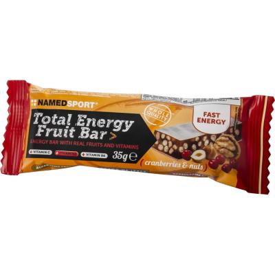 NAMEDSPORT NAMEDSPORT Energieriegel TOTAL ENERGY FRUIT BAR Cranberry Nuss 25 x 35 g Produktbild 2